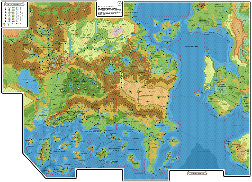 Mystara, hex map, TM1, TM2