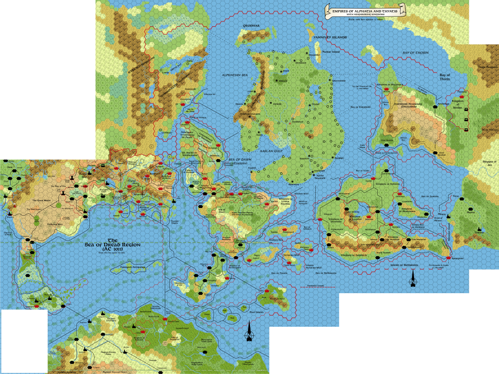 A hacked together version of all four 72 mile per hex maps