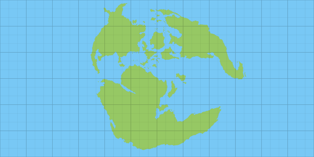 A preliminary draft of the Mystara Outer World map