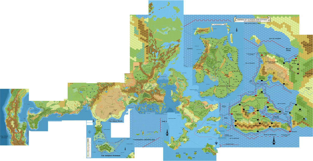 Lining Up Mystara, mid-January 2016 Progress Snapshot