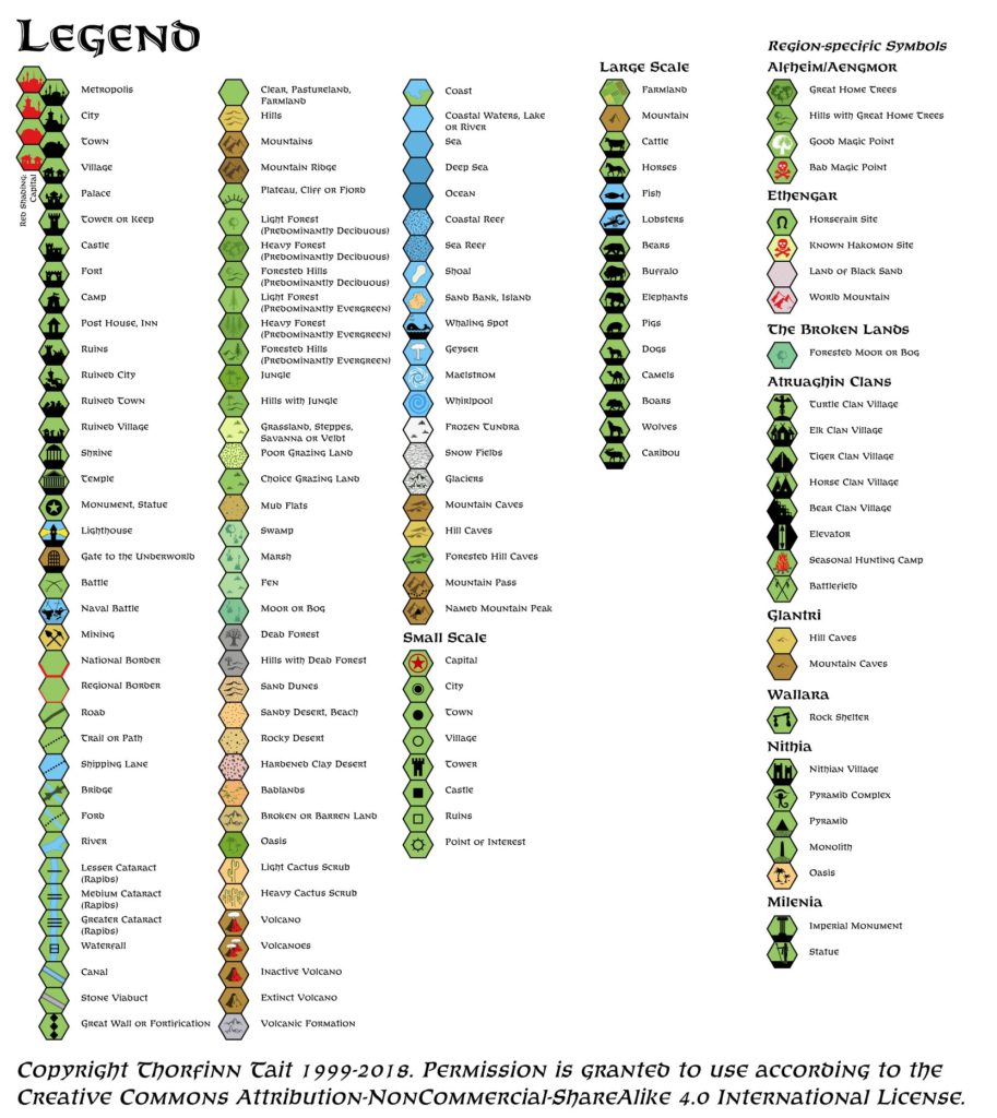 Thorf's Hex Mapping Tiles