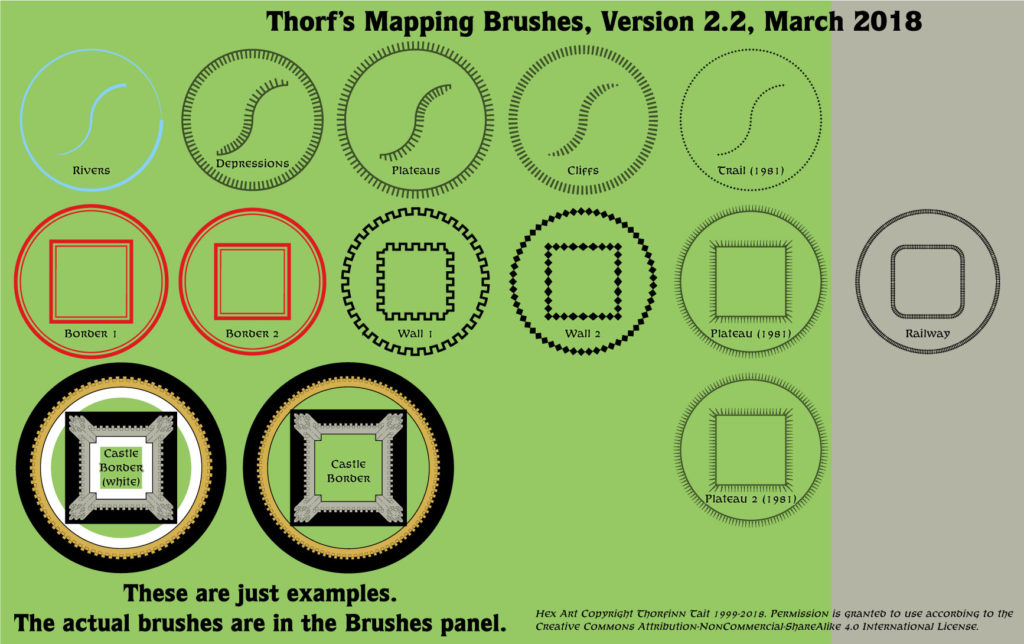 Thorf's Mapping Brushes