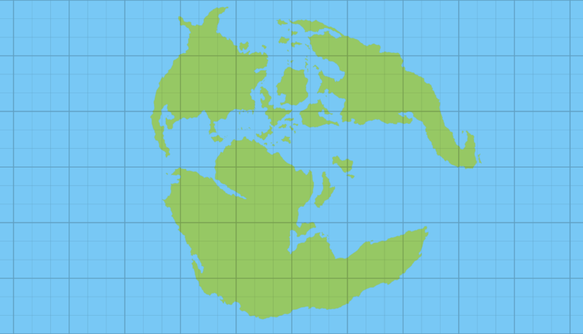 A preliminary draft of the Mystara Outer World map