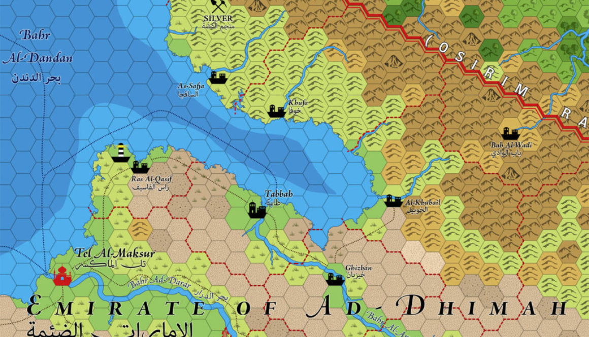 Emirate of Ad-Dhimah Hex Map