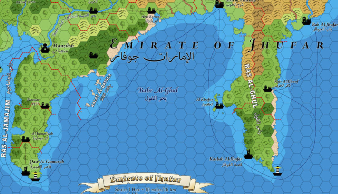 Emirate of Jhufar Hex Map