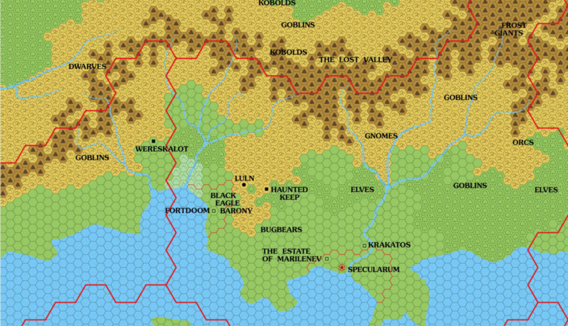 The Grand Duchy of Karameikos and surroundings